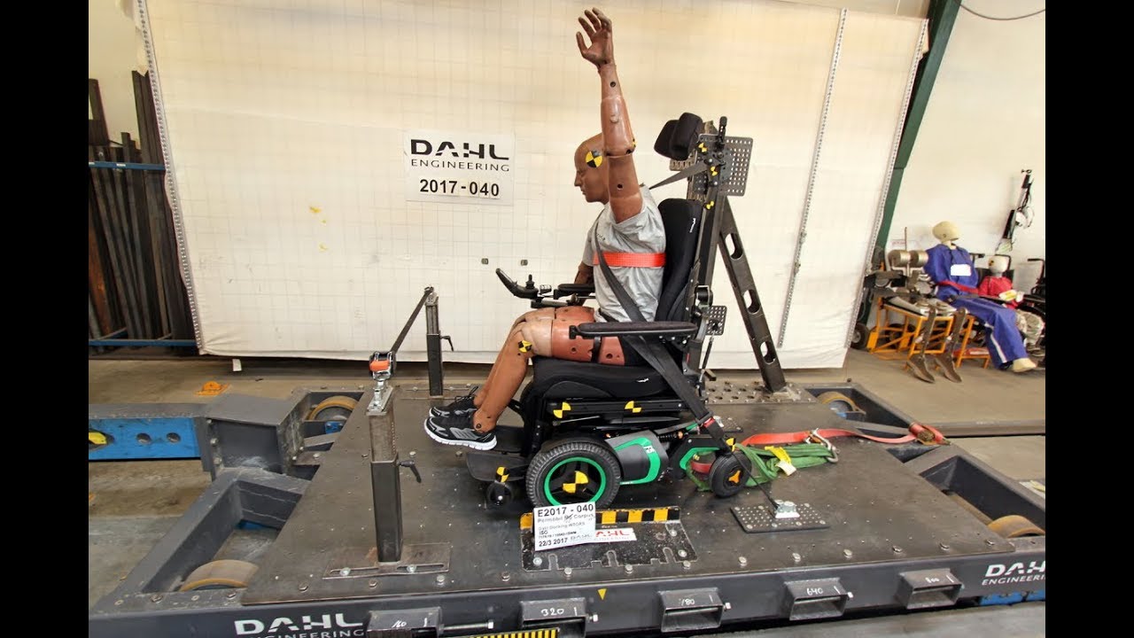 Permobil F5 "Corpus VS" successfully tested with Dahl Docking Station