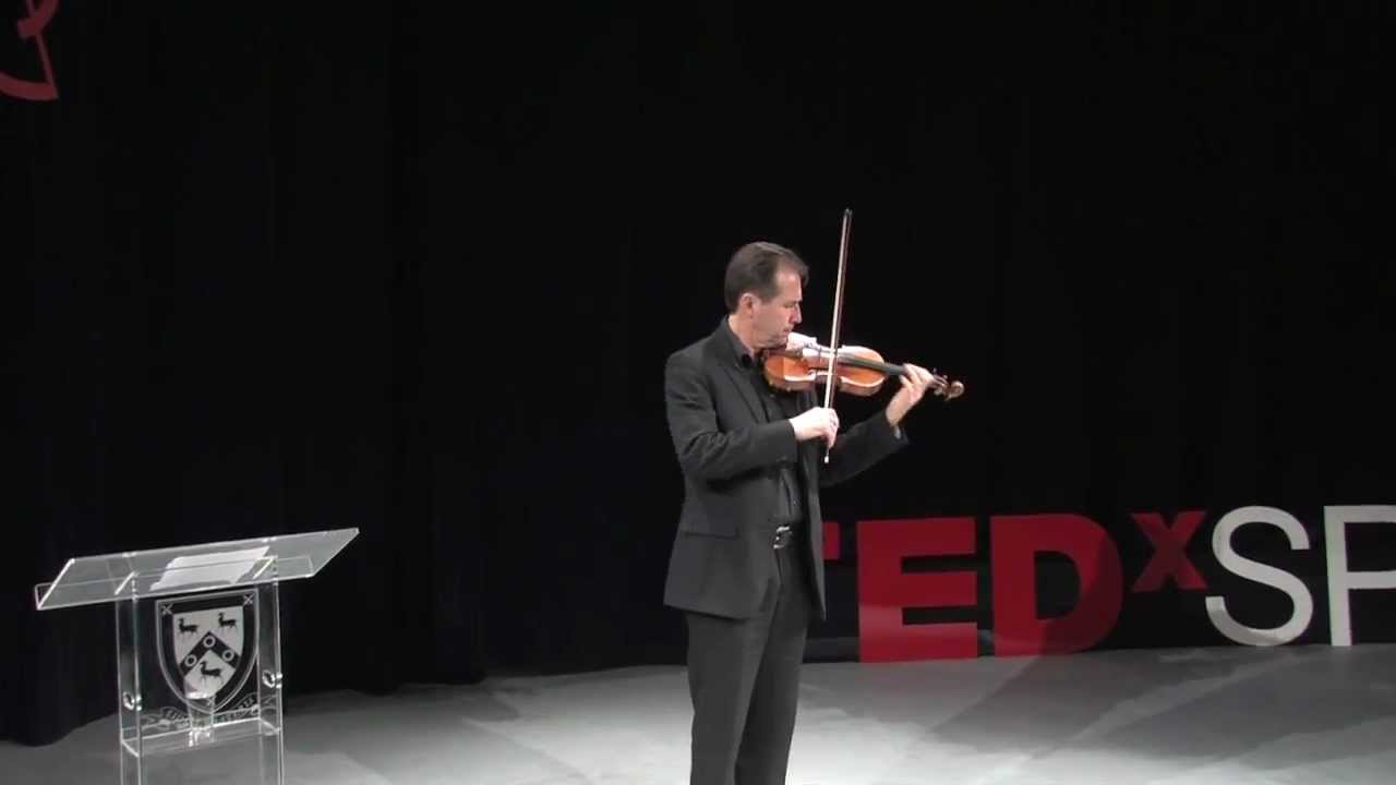 A Traveller's Guide to Busking: David Juritz at TEDxSPS
