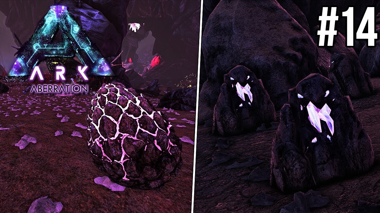ELEMENT ORE & ROCK DRAKES NESTS ZOEKEN - ARK Aberration #14