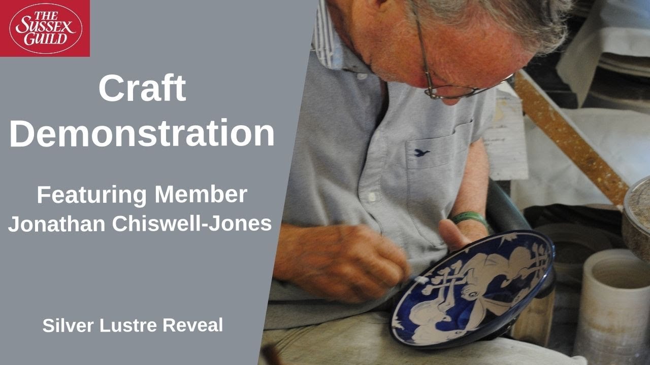 Arts & Crafts Ceramics Demonstration – Silver Lustre Reveal by Jonathan Chiswell-Jones