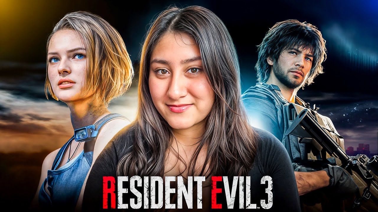 Resident Evil 3 - First Playthrough! Running from Nemesis! #facecam #residentevil3