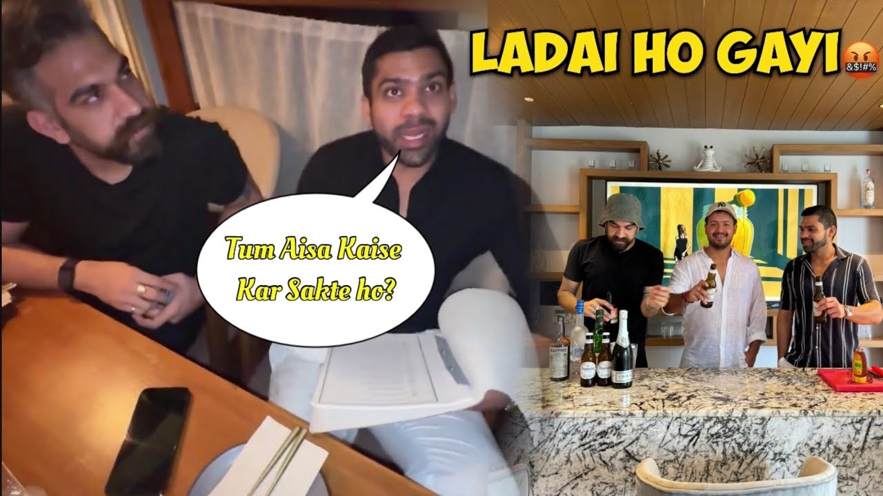 Boys Trip Pe Ladai Ho Gayi😡 | Luxurious Villa of Goa🔥
