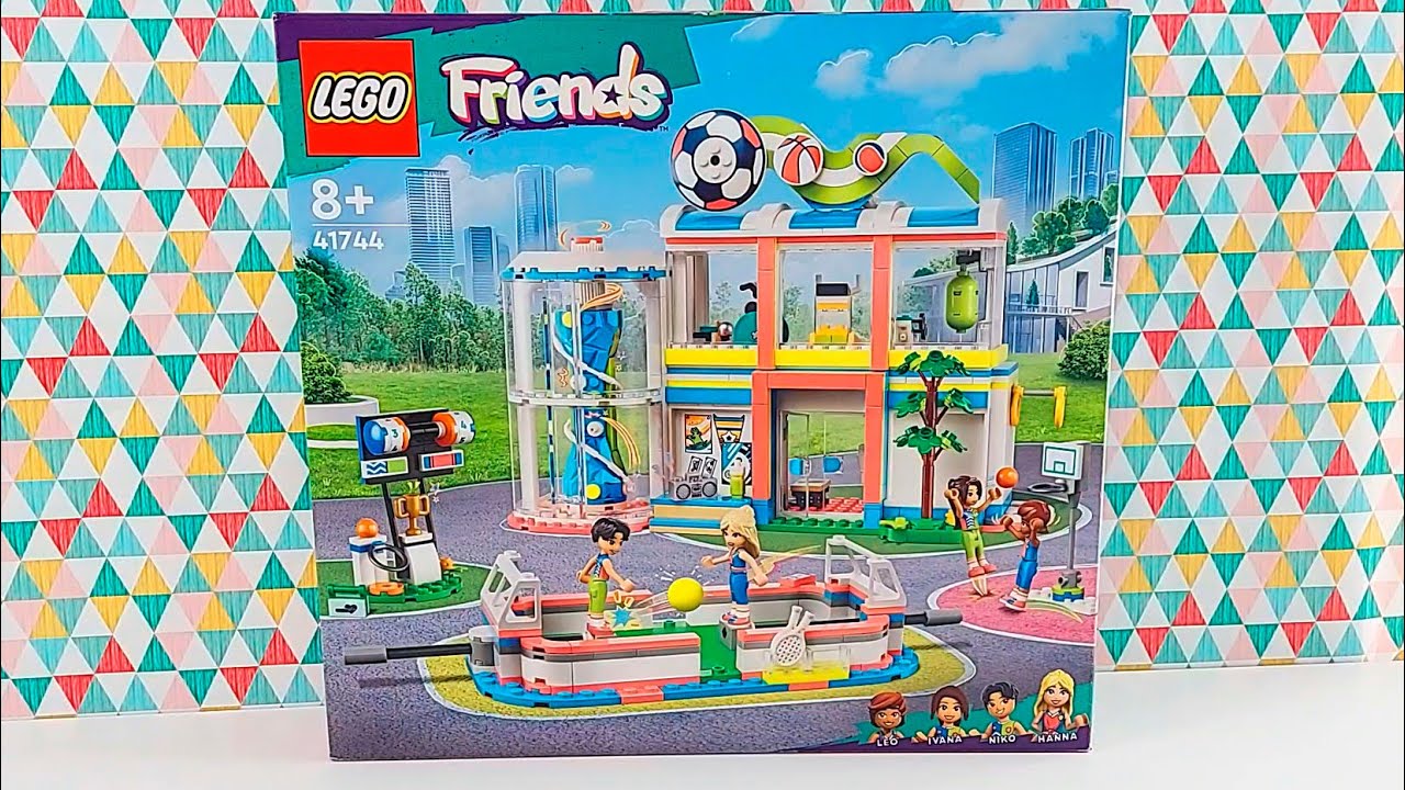 Lego Friends 41744 Centro deportivo Sports center Speed Build