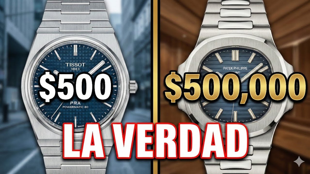¿Por qué un Patek cuesta 100 veces más que un Tissot?