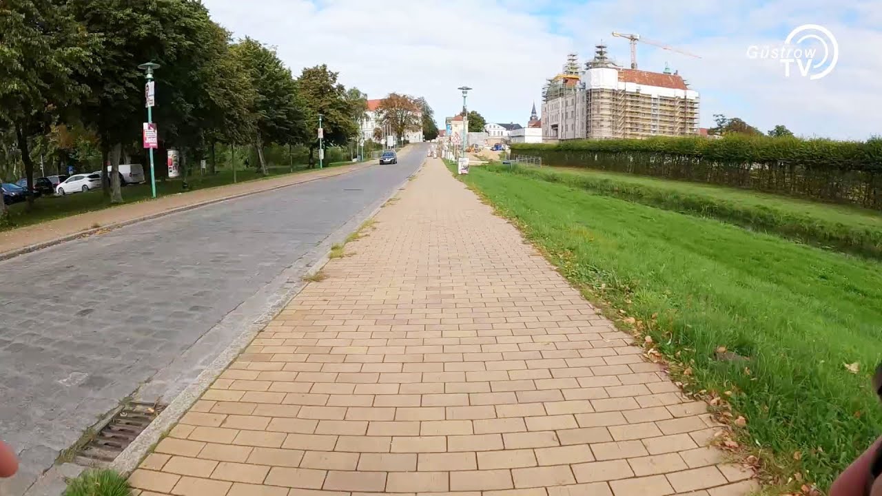 Mit dem Fahrrad durch Güstrow