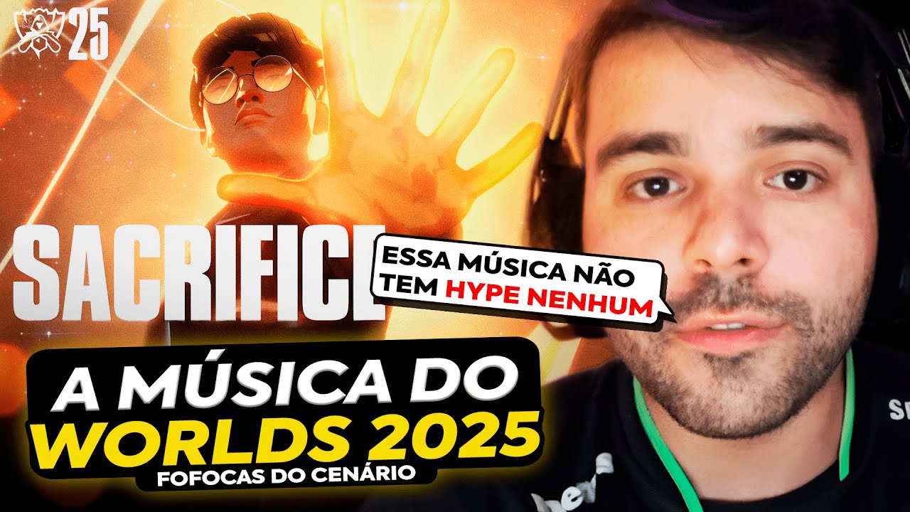 🚨 MINERVA REAGINDO A SACRIFICE! M&Uacute;SICA OFICIAL DO WORLDS 2025