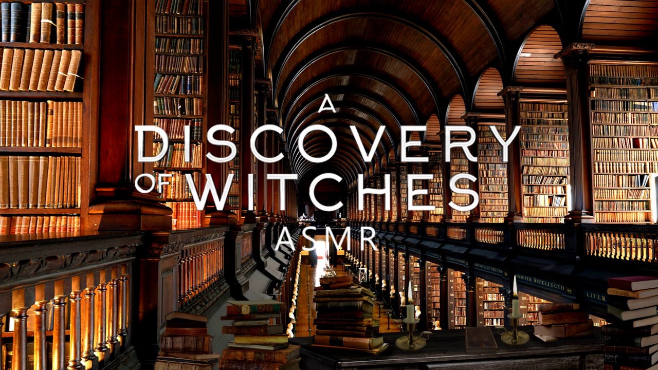 ~ASMR~ A Discovery of Witches | Oxford Library - Footsteps, Writing, Turning pages