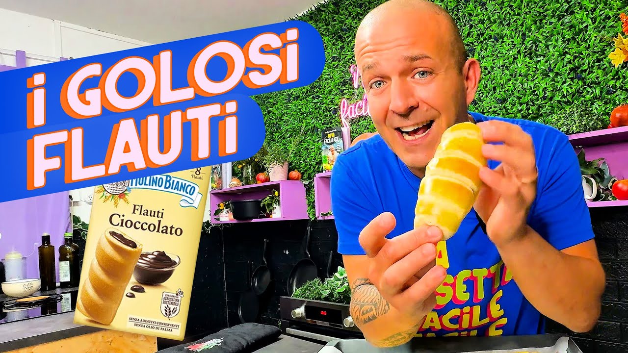 Facciamo I FLAUTI in CASA? Ecco la ricetta facile e veloce! - GOLOSISSIMI!