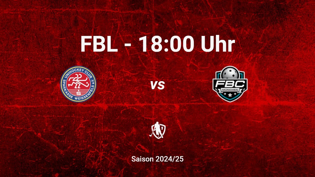 Floorball Bundesliga Herren: UHC Sparkasse vs. FBC München