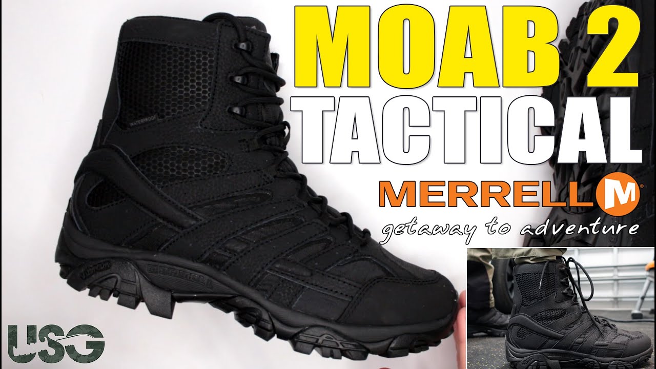 Merrell Moab 2 Tactical Review (Merrell Tactical Boots Review)