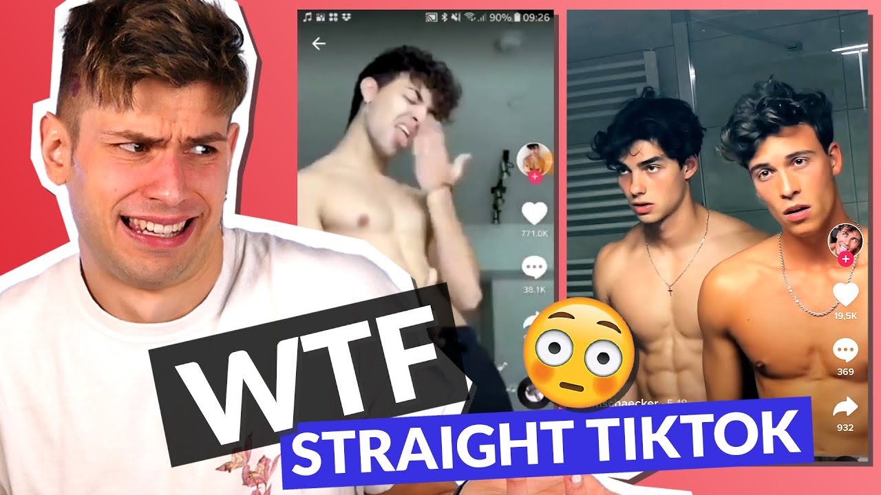 Ich (schwul) reagiere auf STRAIGHT TIKTOK... Was ist da los? 😅