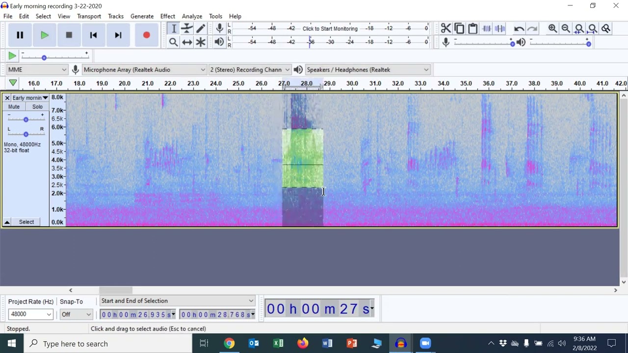 Making playlists in Raven Lite, Audacity, and Arbimon
