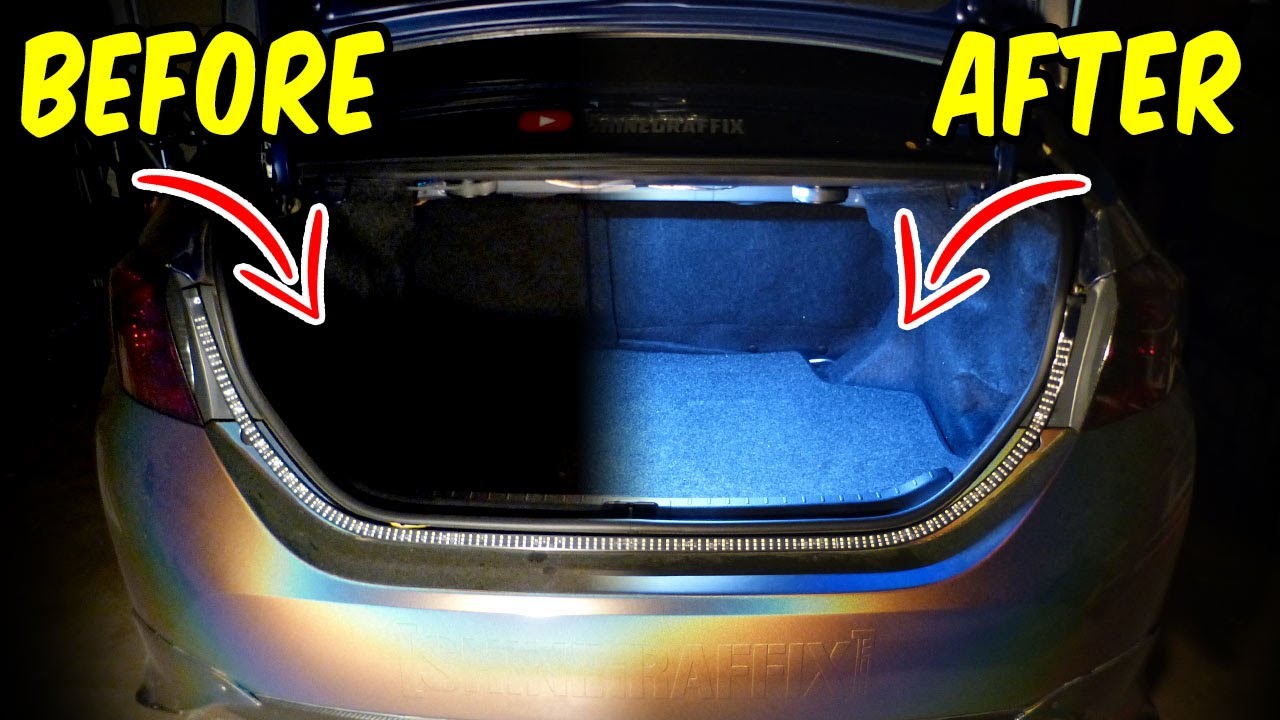 How to Fix your trunk interior light with a LED strip