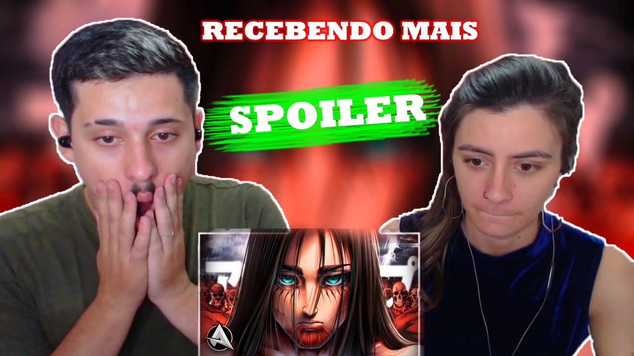 REAGINDO COM SPOILER | ♪ Eren Yeager | O Sacrifício Do Vilão | AniRap (@Prod Hunter)