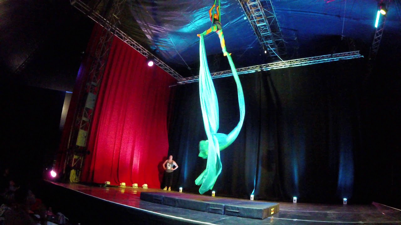 Kirsten Ting - De Leon Dynamics - Aerial Silks - Viva Fest 2019 Beginner Category