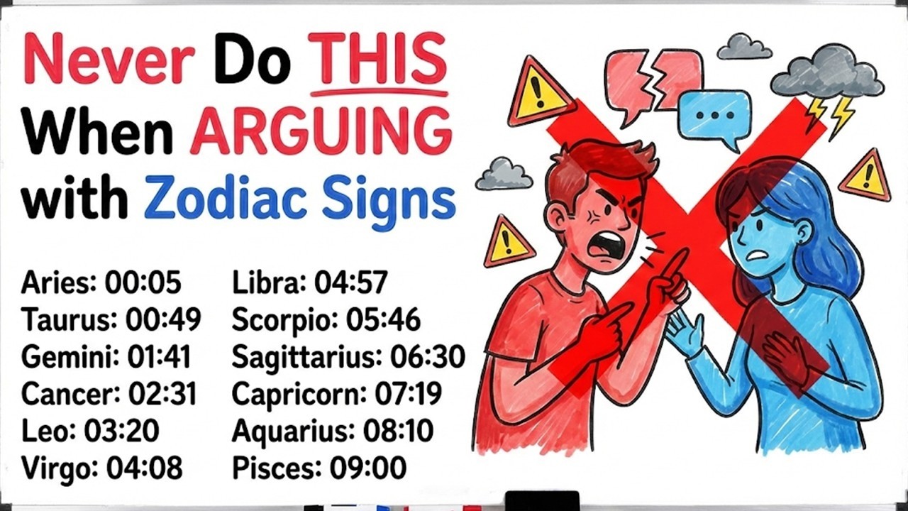 Never Do This When Arguing with Zodiac Signs