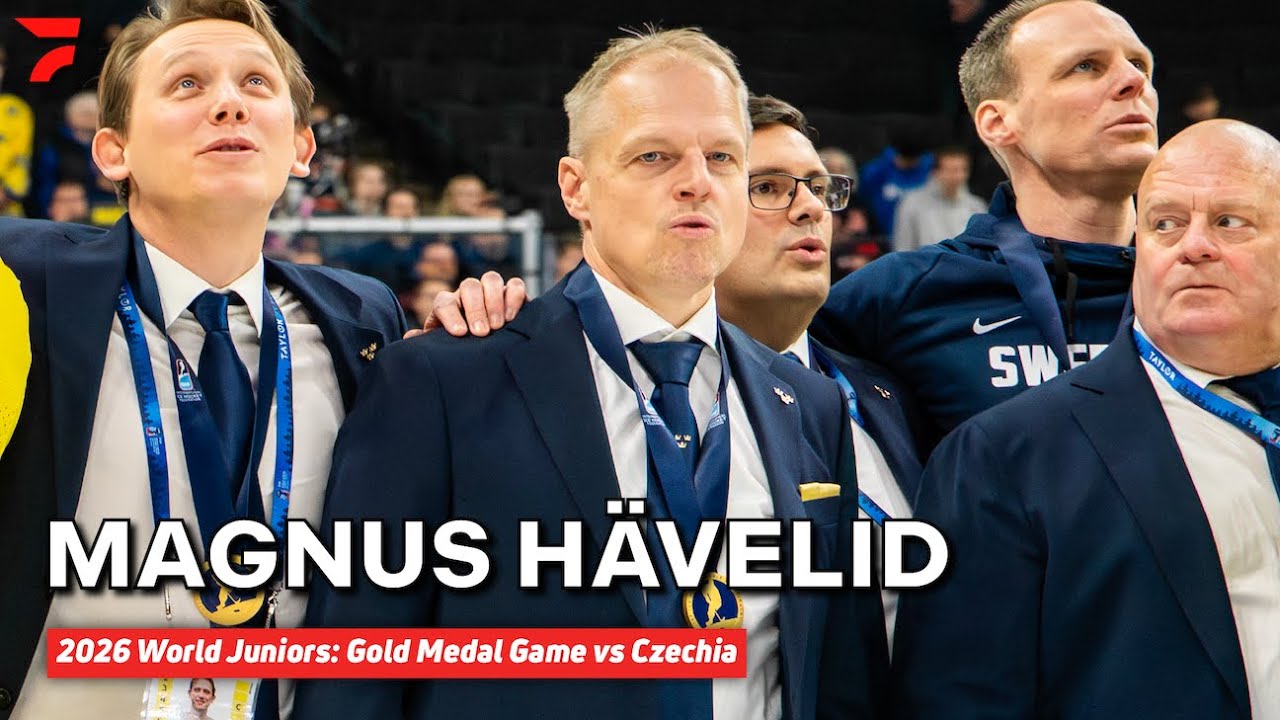 Sweden Coach Magnus Hävelid Reacts To Winning Gold At World Juniors, Special Group Of Players
