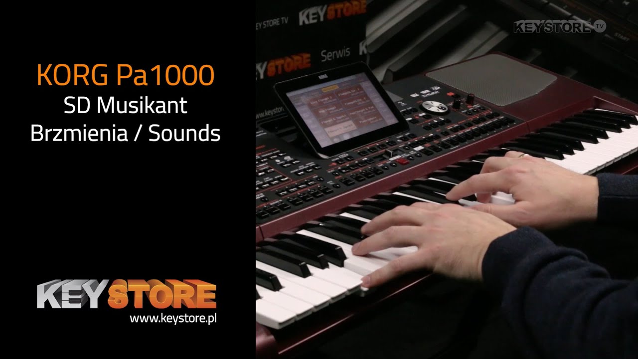 KORG Pa1000 Musikant - brzmienia / sounds