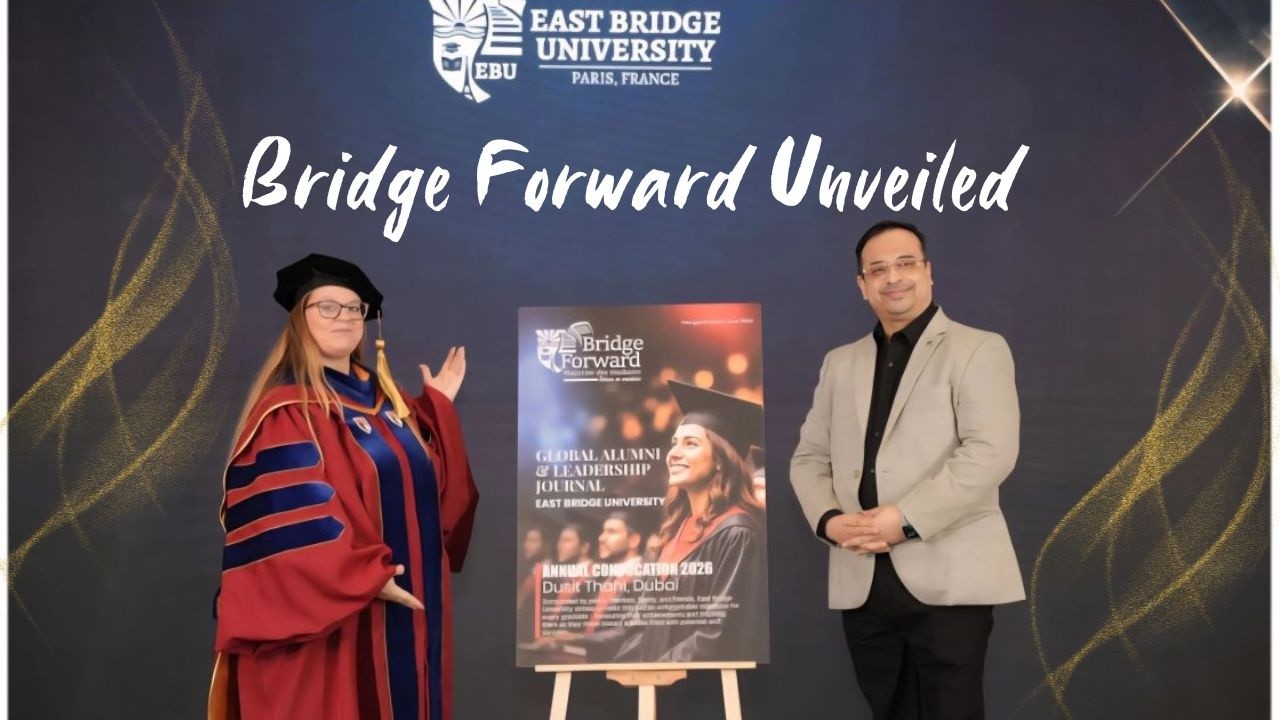 East Bridge University Unveils Bridge Forward | Global Alumni & Leadership Journal