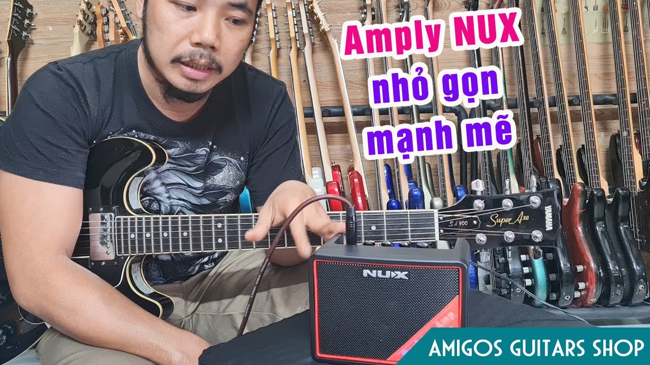 Amply NUX Mighty Lite BT MKII - nhỏ gọn, tiện lơi  v&agrave; nhiều t&iacute;nh năng rất hay | Amigos Guitars Shop