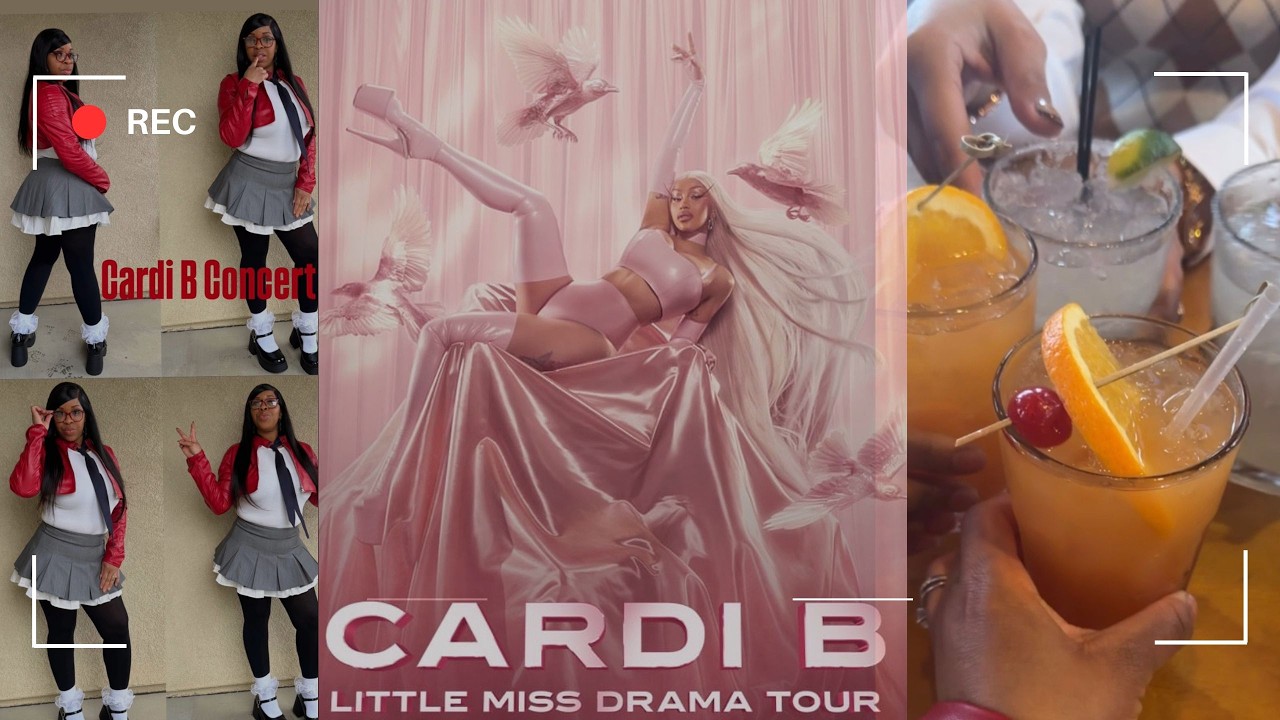 Weekly Vlog | Walks, Birthday Surprise & Cardi B “Little Miss Drama Tour” 🎤🔥