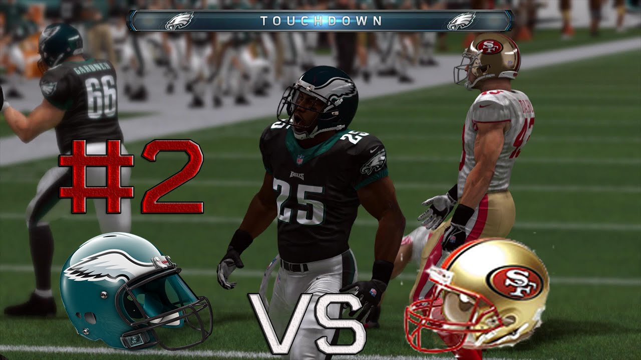 Madden 15 Online Ranked Match Eagles vs 49ers PS4