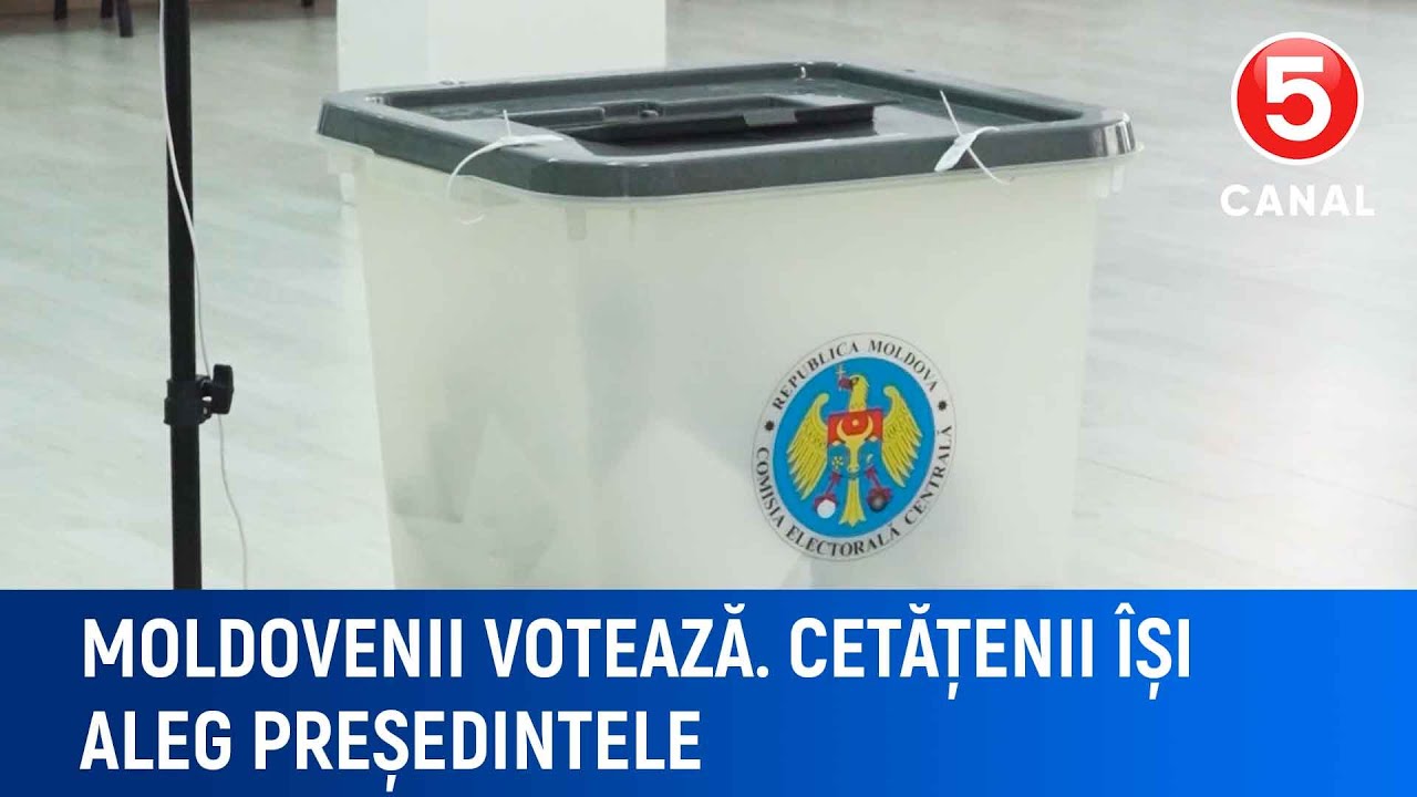 Alegeri Moldova 2024: Cetățenii &icirc;și aleg președintele