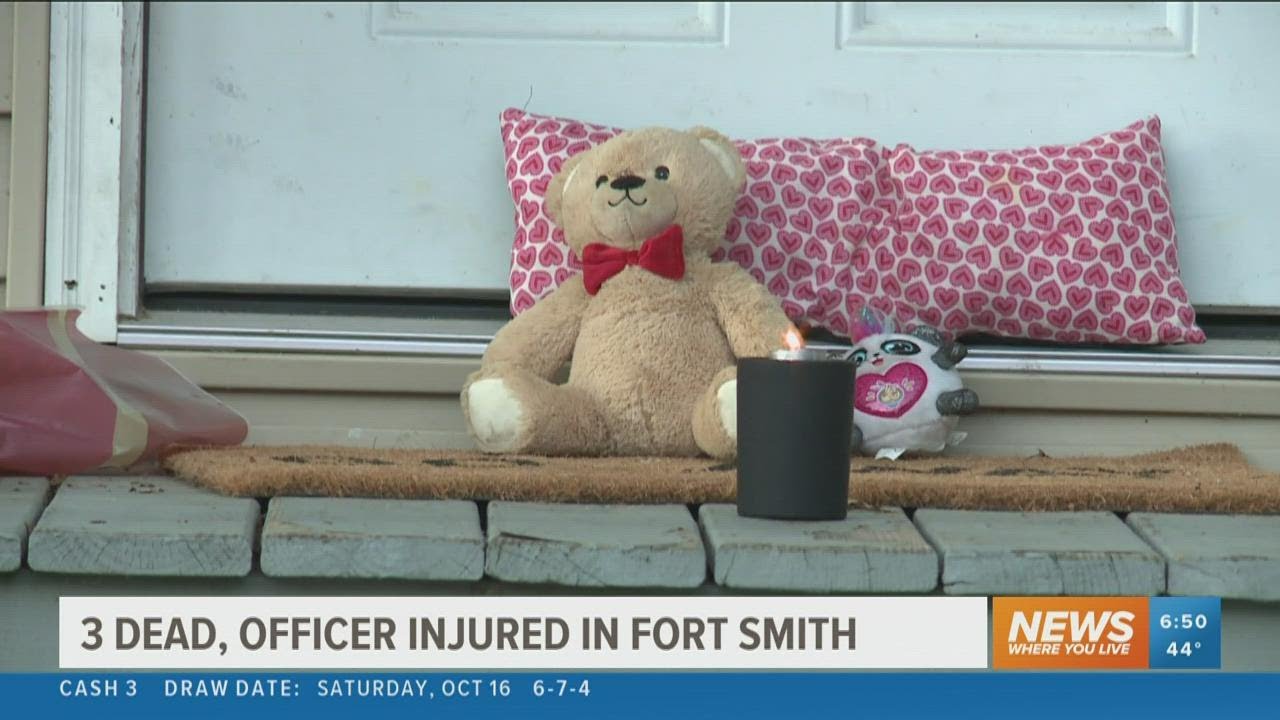Police: Fort Smith officer stabbed in the neck, three others killed in domestic violence attack
