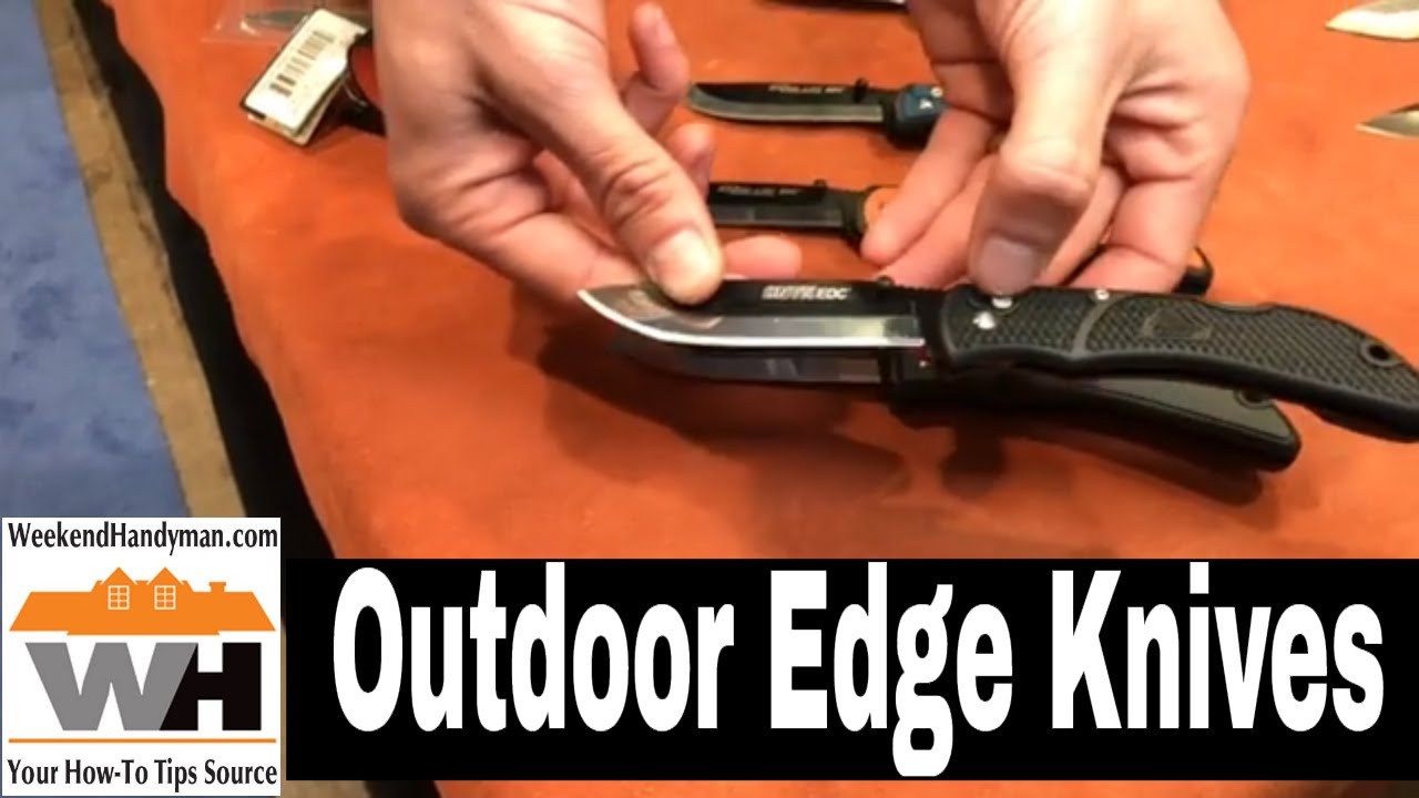 #OEKnives Outdoor Edge Razor Sharp Durable Knives For The Outdoors | Weekend Handyman