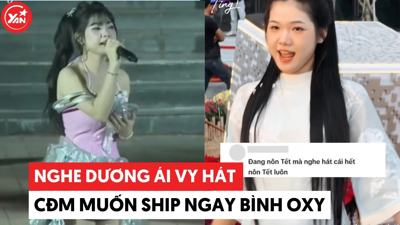 Nghe Dương Ái Vy hát khán giả muốn ship ngay bình oxy #duongaivy #yannews