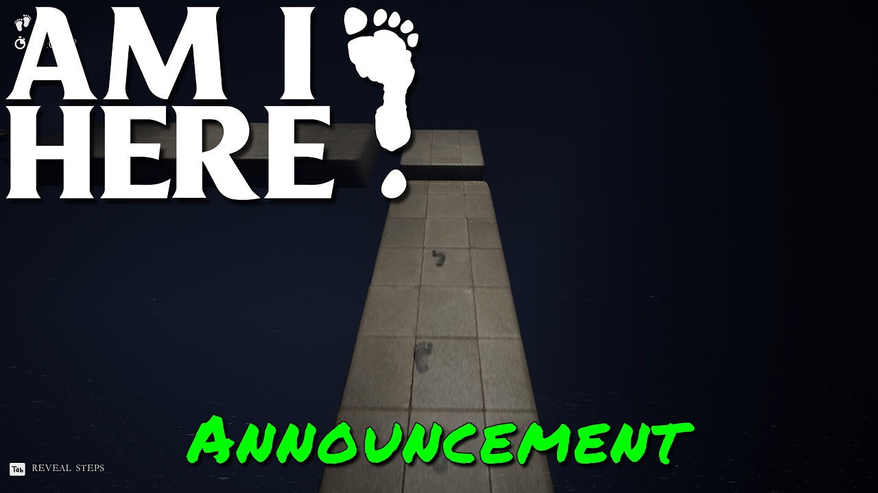 AM I HERE? &mdash; Announcement
