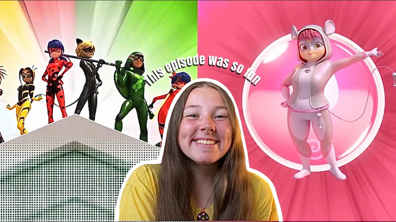 Miraculous ladybug Mega Leech s4 ep10 first time reaction and commentary (English Sub)