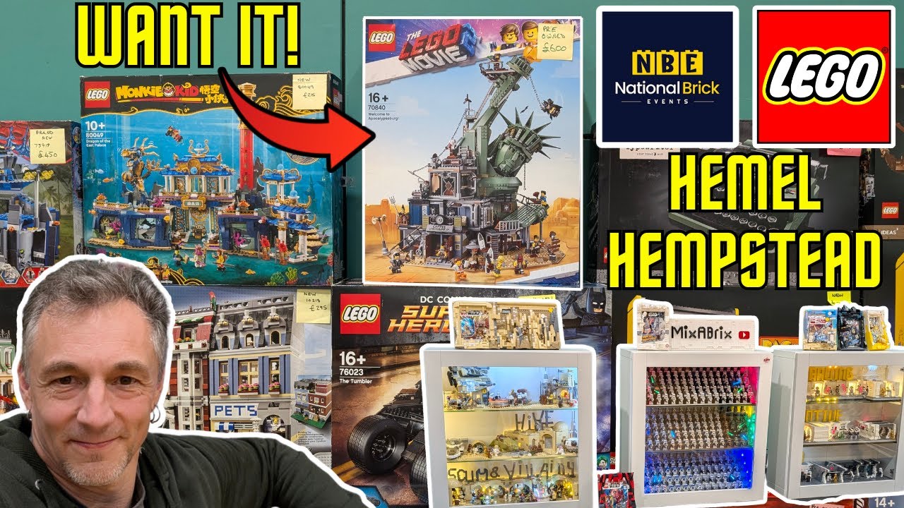 Знакомство с редкими и устаревшими моделями LEGO на мероприятии NationalBrickEvents &mdash; Хемел-Хемпс...