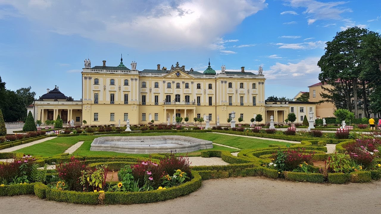 Białystok - Pałac Branickich i Bazylika Mniejsza pw. św. Rocha