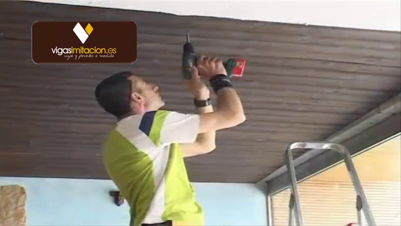 PANELES DECORATIVOS IMITACION MADERA VIGASIMITACION ES POLIURETANO