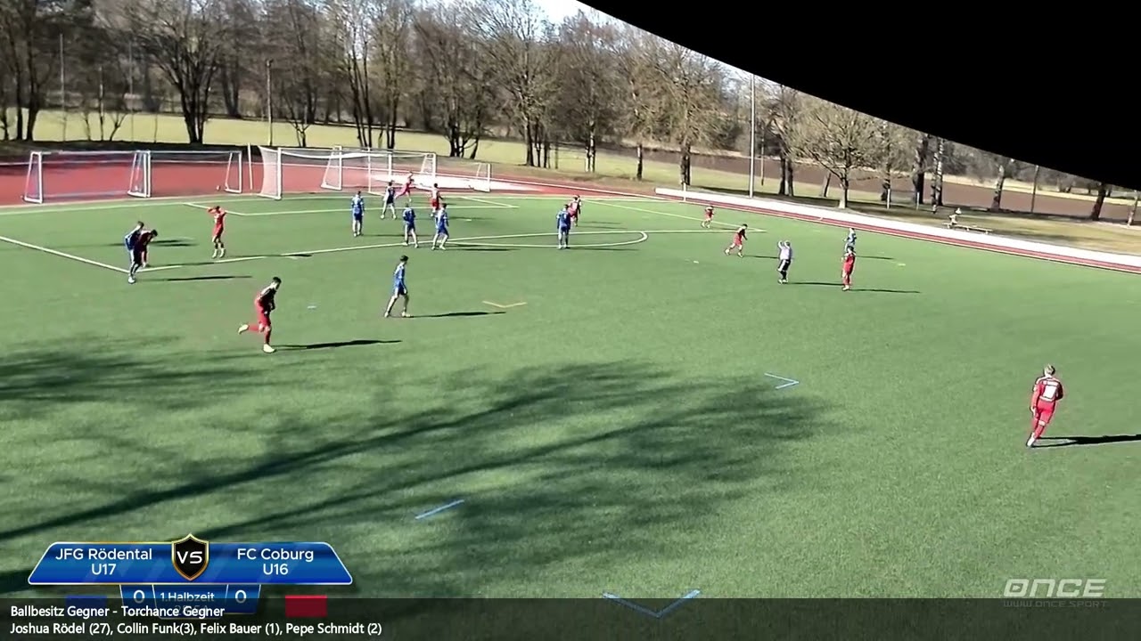 Highlights U17 Testspiel JFG Rödental vs FC Coburg U16 1.Halbzeit