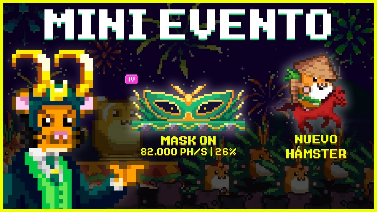 NUEVO HAMSTER LUCKY RED! MINI EVENTO CARNAVAL DO RIO Y MINERO REGALAO!