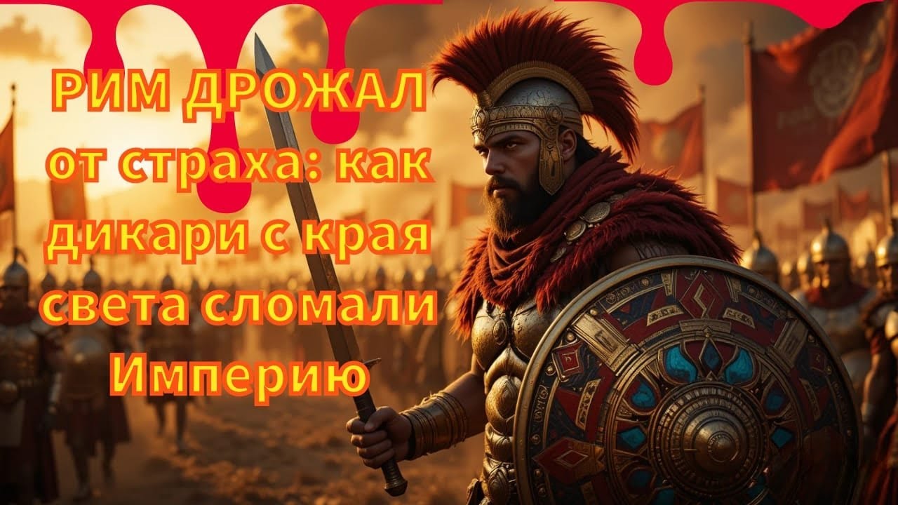 😱ЖЕСТОКОСТЬ И ЦЕНИЧНЫЙ ОБМАН !!! Это не варвары &mdash; это кошмар Рима, о котором вы не знали!