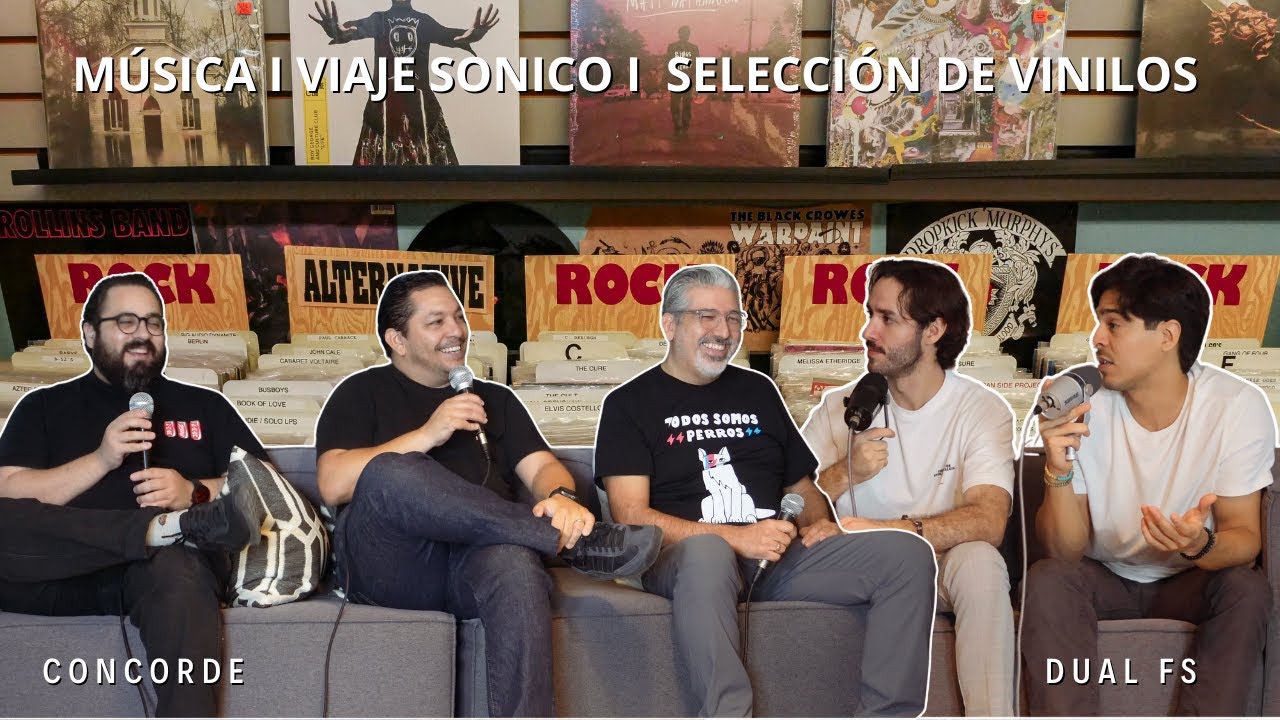 CONCORDE I MÚSICA I SELECTOR DE VINILOS I VIAJE SONICO