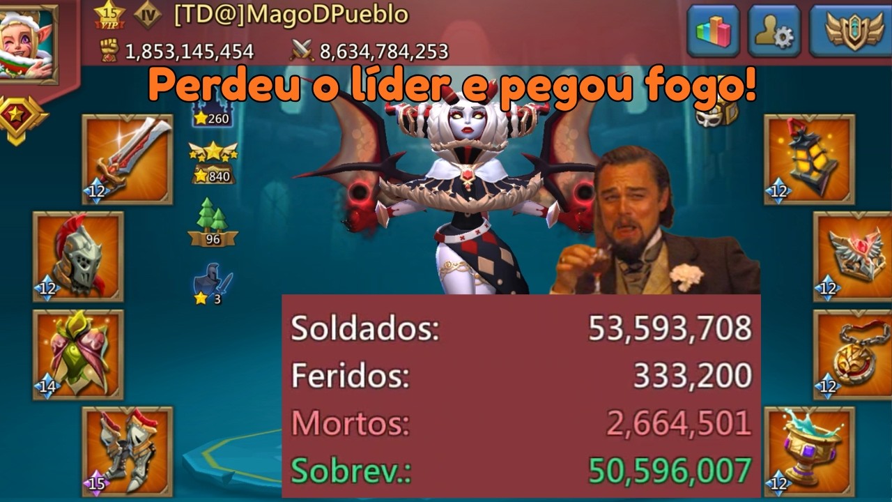 Traps online vs Imperador! Lords Mobile