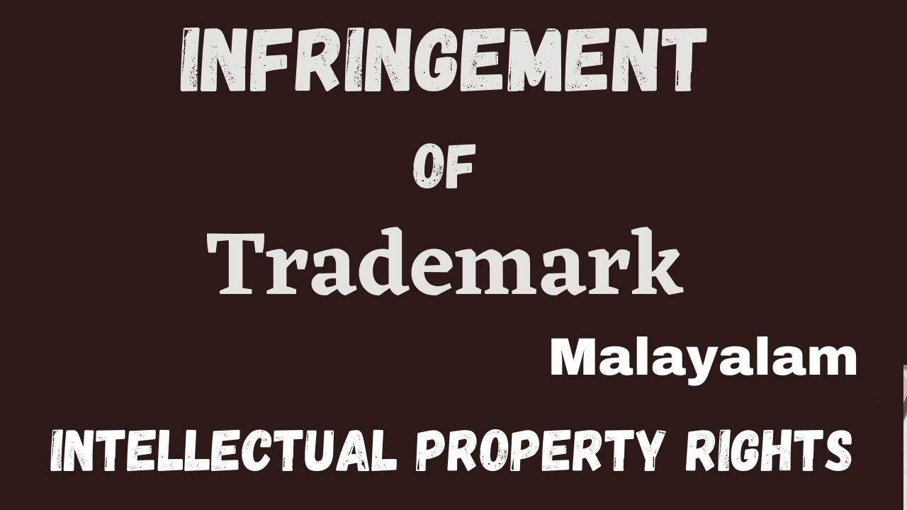 Infringement of Trademark/ Trademark-II/ Intellectual Property Rights/ Dr.K.K.Sunitha