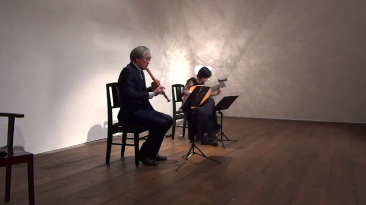 F. M. Veracini - Sonata terza per violino o flauto　本村睦幸（リコーダー）佐藤亜紀子（リュート）