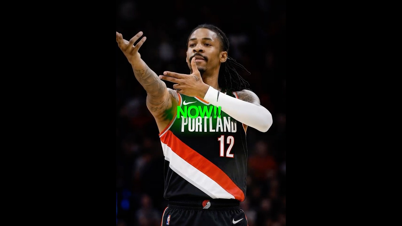Ja Morant is a BLAZER 😨