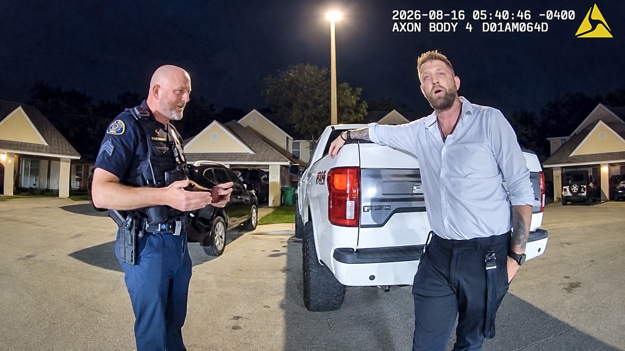 Drunk Cop Throws Tantrum When His Own Department Arrests Him