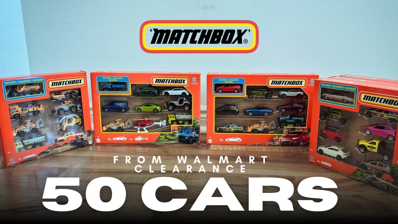 Unboxing 2 Matchbox Cases | 50 Cars (8 & 9 Packs)