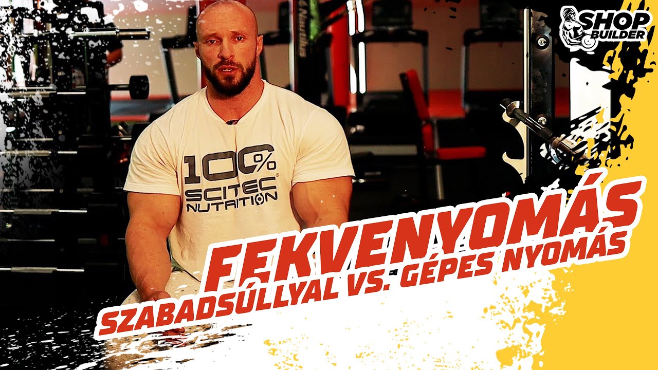 Fekvenyomás szabadsúllyal vs. gépes nyomás