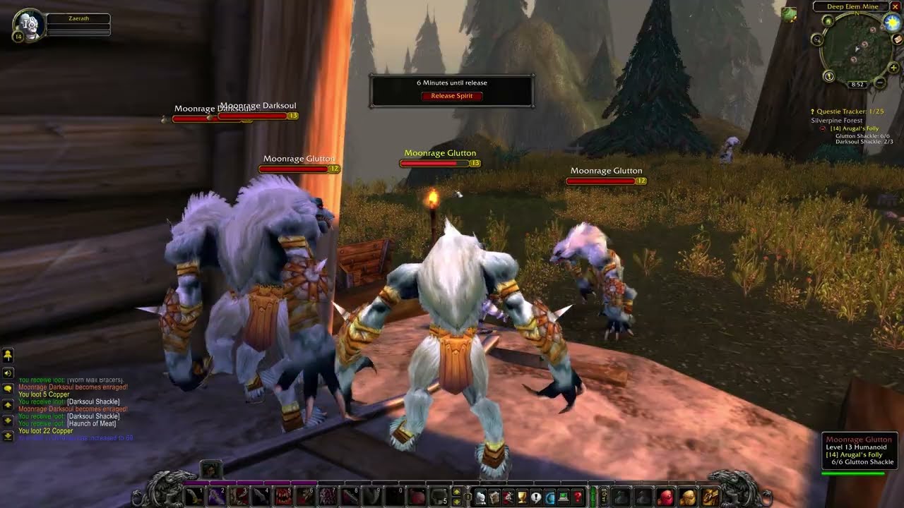 6 Glutton Shackles and 3 Darksoul Shackles - 