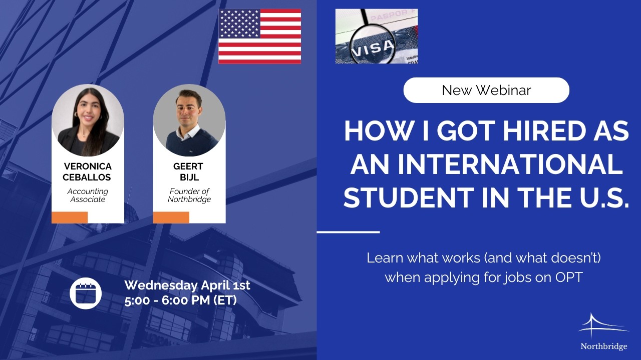 How to Find a Job as an International Student (OPT/STEM OPT Tips)