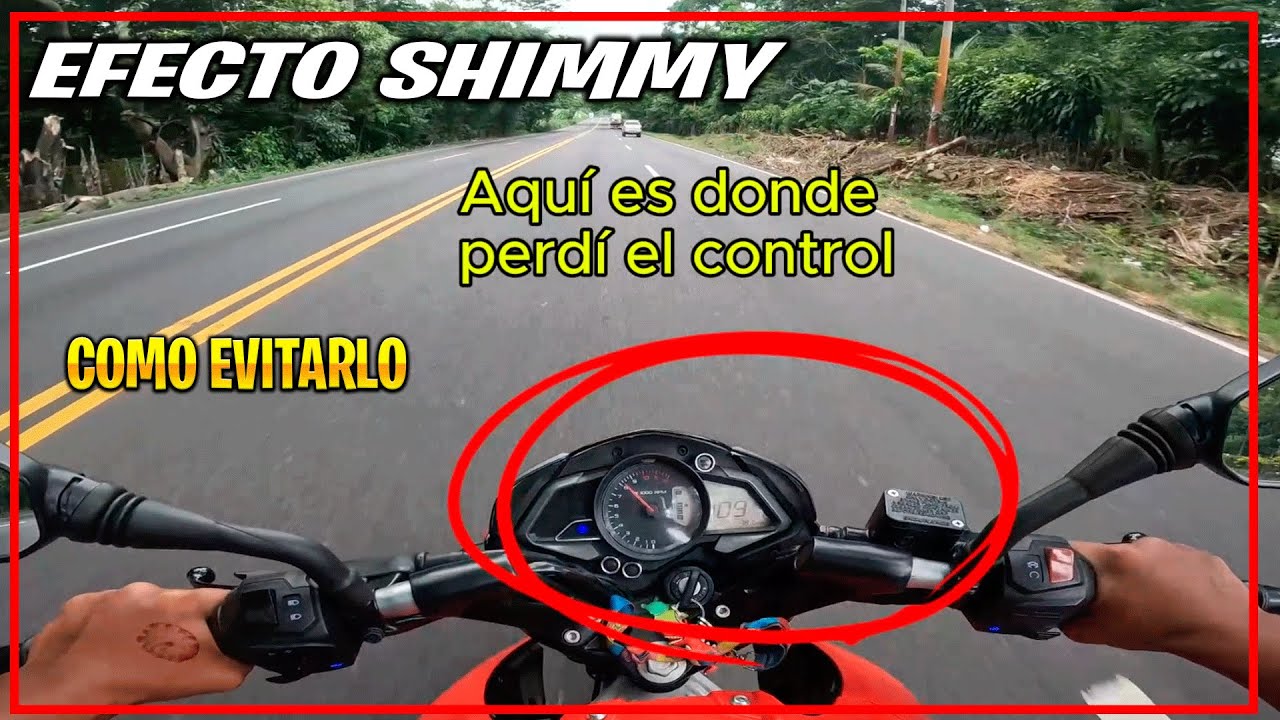 PERDI EL Control de la MOTO efecto shimmy en moto SOLUCION Vibración de rueda delantera pulsar NS160