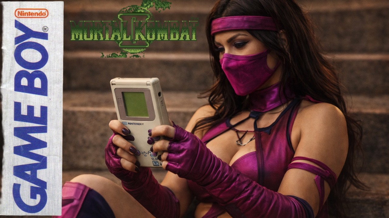 Mortal Kombat II: Gameboy - Прохождение с Миленой + комментарии